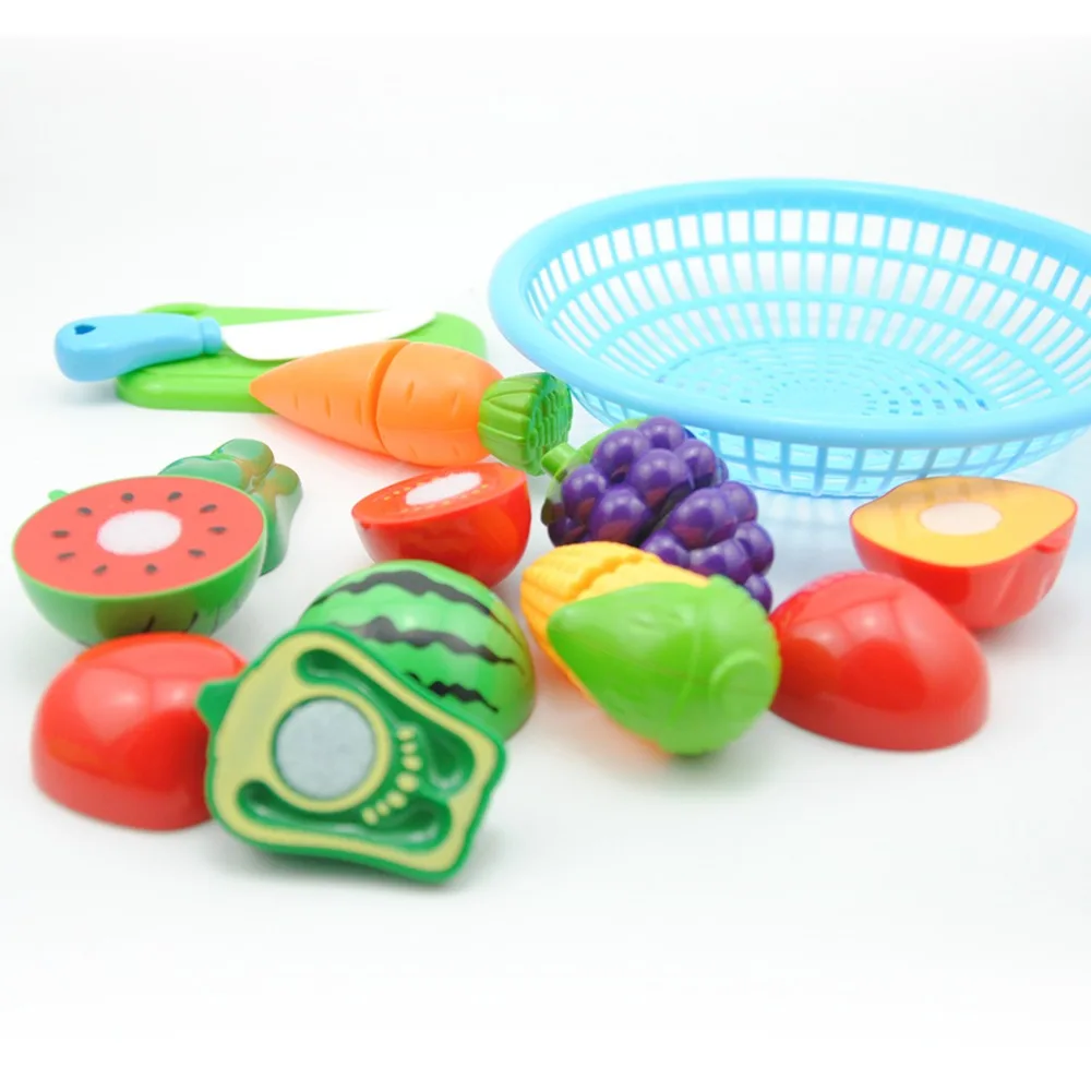fruit slice toy set