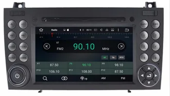 

4GB RAM+32GB Android 9.0 Car DVD Stereo Multimedia For Benz R171 W171 Benz SLK Octa Core GPS Navigation 2 Din WiFi DAB+Headunit