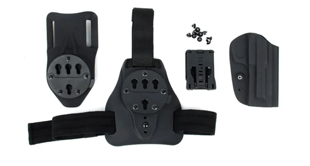 

New Tactical Accessories M92 holster tactial belt platform waist hanging system holster for hunting black