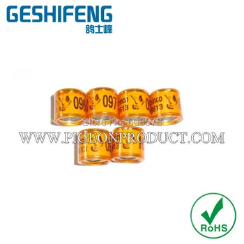 

2000pc free shipping Aluminium with Plastic 2015 free color with photo country flag pigeon ring bands