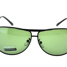 = CLARA VIDA = на заказ близорукие минус рецепт большой пилот черная волна дужки дизайнерские поляризованные солнцезащитные очки от-1 до-6