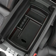 Caixa De Armazenamento Do Console Central Apto Para Peugeot 3008 5008 GT 2017-2020 Apoio de Braço De Armazenamento Bin de Armazenamento Porta Da Frente box Titular Container
