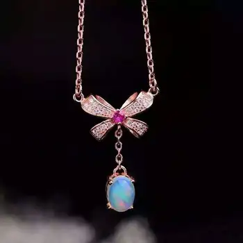

natural moonstone pendants 925 sterling silver natural blue gem Pendants fashion fine jewelry gift for women send necklace