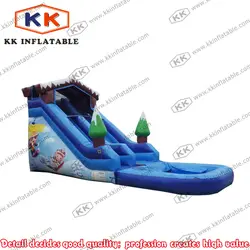 Горнолыжный Склон гигантские надувные слайд снег для Распродажа пруд слайд цена