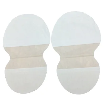 

2 pcs/pack Underarm Cotton Armpit Sweat Pads Disposable Armpits Antiperspirant Unisex Absorbing Deodorants Stickers