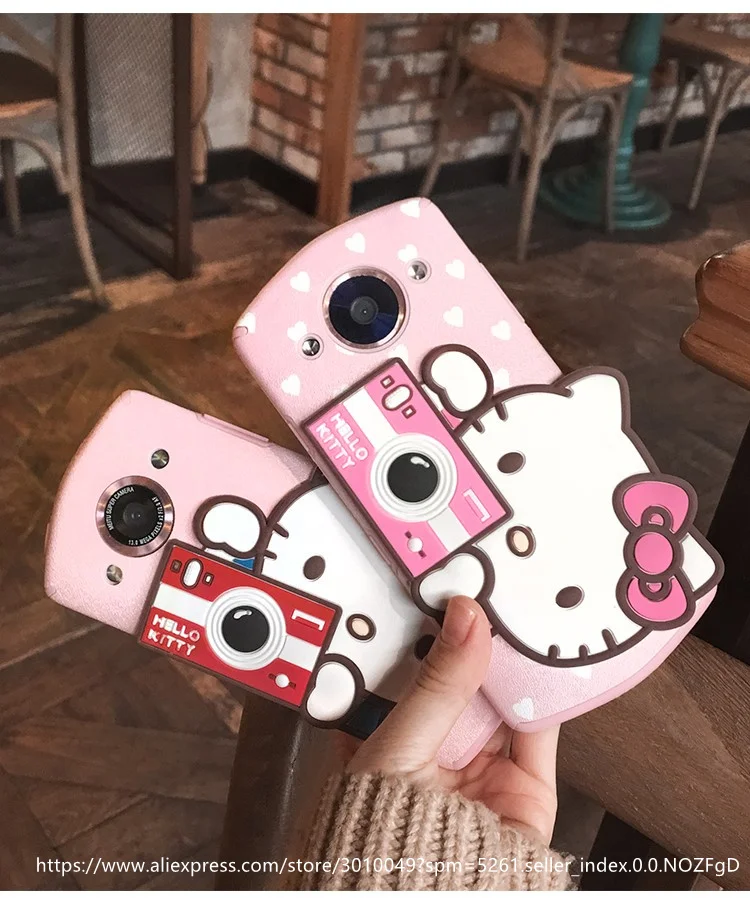 С милым рисунком кота Мягкие Телефонные Чехлы для meitu M6 M8 t8 довольно 3D рельеф