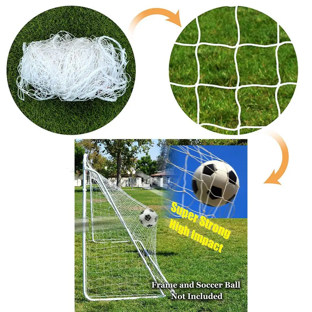 Портативный футбол чистая Стандартный 11 Футбол Размеры стойки ворот чистая футбольные аксессуары для тренировки на открытом воздухе
