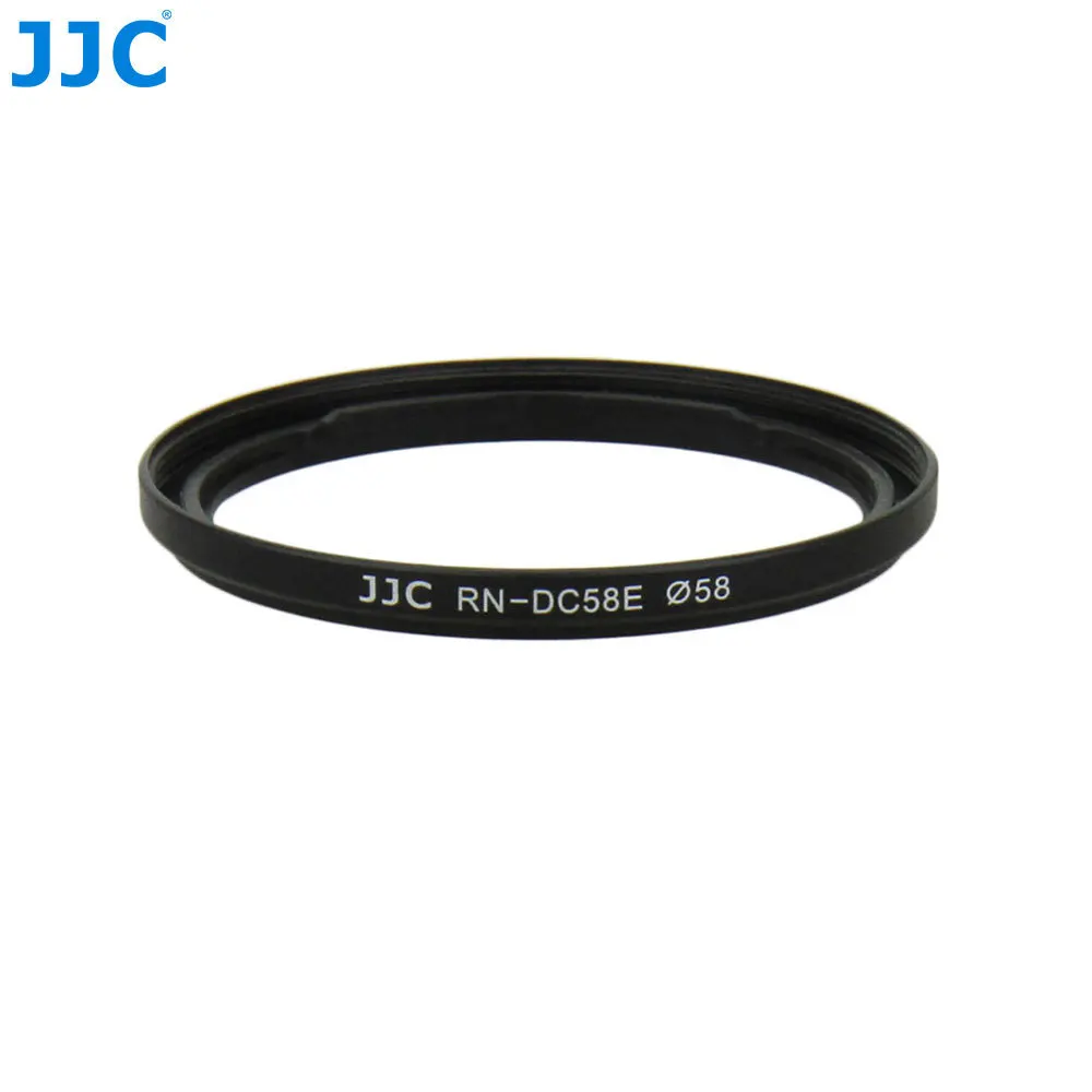 JJC 58 мм фильтр адаптер объектива Кепки Нитки кольцо трубка для Canon G1X Mark II Заменяет FA-DC58E(RN-DC58E