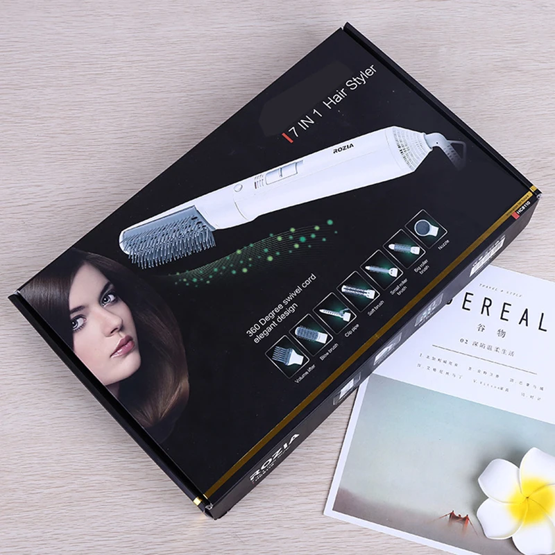 7 in1 Multifunction Hair Dryer Styling Tools Set Professional Electric Hair Dryer Blow Hairdryer Styler Brush Comb Straightener (5)