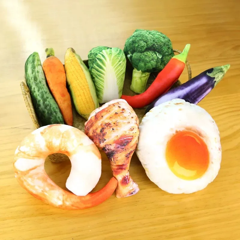 

Pet Dog Chew Toys For Small Medium Dogs Canvas Bite Resistant Dog Squeaky Toys Interactive Squeak Puppy Chihuahua Cat Toy