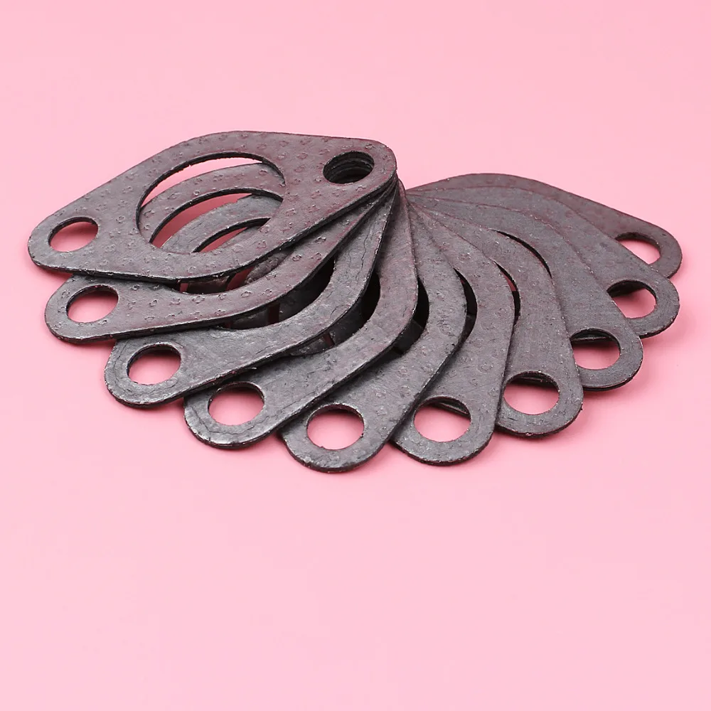 10pcs/lot Muffler Gasket For Honda GX390 GX340 GX270 GX240 13HP 11HP 9HP 8HP Lawn Mower Engine Spare Parts 10pcs/lot Muffler Gasket For Honda GX390 GX340 GX270 GX240 13HP 11HP 9HP 8HP Lawn Mower Engine Spare Parts