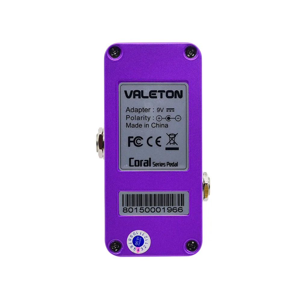 Коралловый мод Valeton 16 типов Педальный мультиэффект цифровая модуляция|Детали и