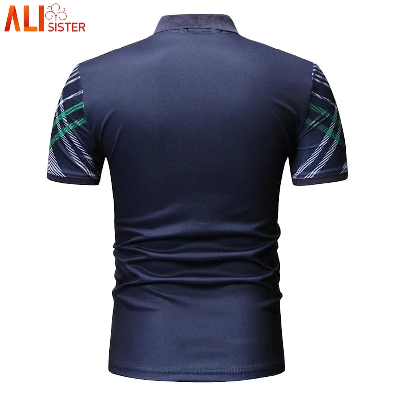Лето Поло рубашка Для Мужчин полосы короткий рукав Slim Fit Polo Для мужчин s рубашки Homme Camisa Повседневное Деловая одежда плюс Размеры Топы