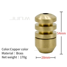 28mm"Brass Self-locking Tattoo Supply Machine Gun Grip Tube Adjustable Golden