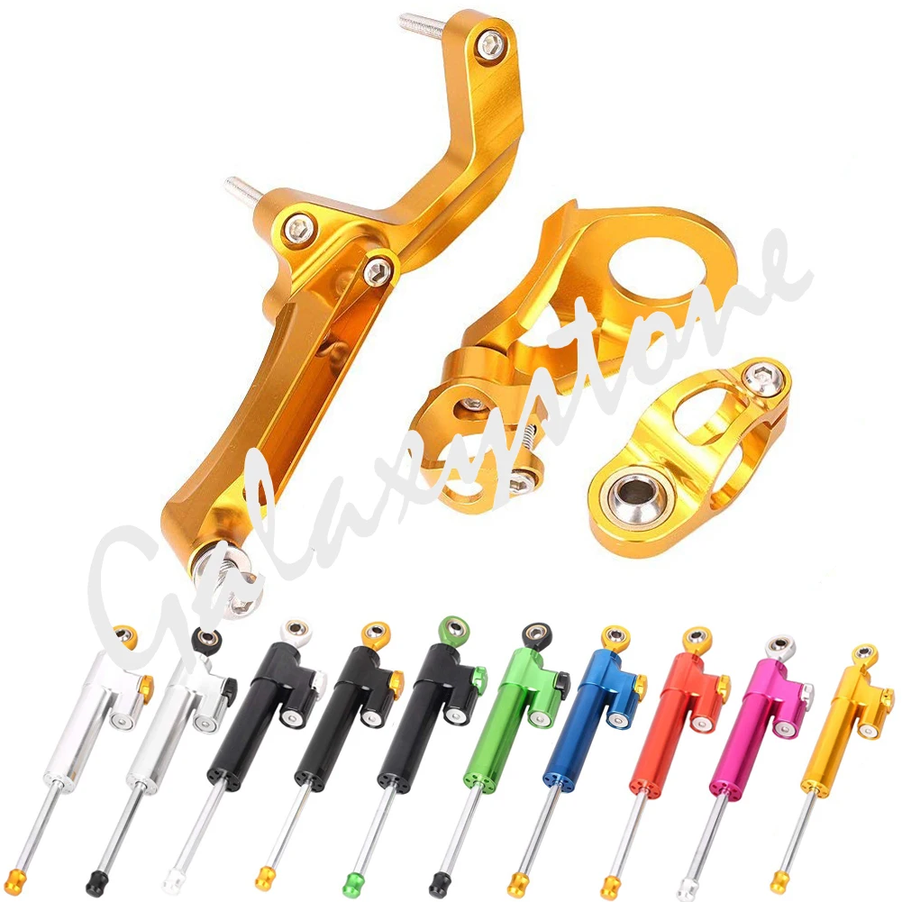 

CNC Steering Damper Stabilizer Bracket Set for Suzuki GSXR1000 2009 2010 2011 2012 2013 2014 2015