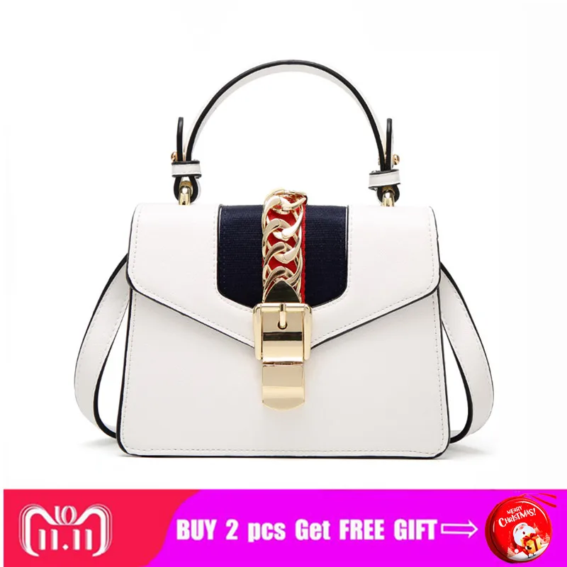 

Women Fashion Cover Ribbons Red/Black Handbags for Shopping/Office Lady Girl's Black Flap Lock Shoulder/Crossbody Bag for Female