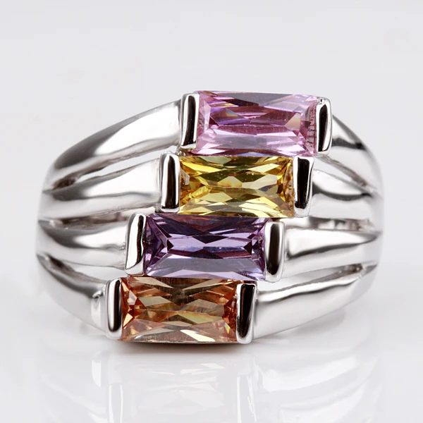 Min order=$10 Free18K Gold Plated Ring Health Jewelry Nickel Free K Golden Plating Platinum Austrian Crystal R103|crystal seed|crystal tearcrystal