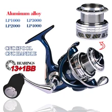 Катушка для рыбной ловли из алюминиевого сплава с ЧПУ обработка спиннинговая Катушка Подшипник анти-Морская вода 19 кг Макс Drag 13+ 1BB нержавеющая Bteel PRO BEROS