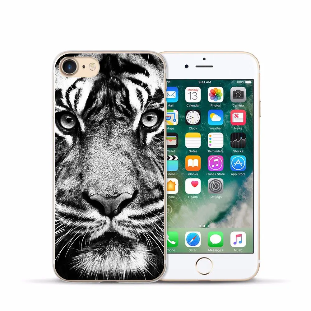 FOR iPhone 7case Painting Silicon Cover FOR Iphone 6s Soft Clear Protective TPU Back Cover FOR 4 4S 5 5S 6 7 8 Plus X XS Max XR (13)