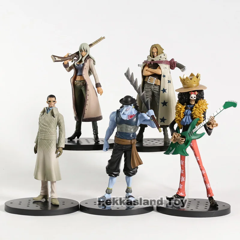 Аниме one piece The Grandline Lady Man Брук Нико Робин арлонг Верго Yasopp Коллекция игрушечных фигурок на Рождество