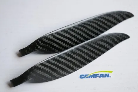 

1 Pair Gamfan13x6.5" Carbon Fiber Folding Propeller For Airplane Model Aircraft Airplane Multi-Copter + FS