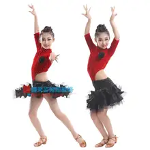 Взрослый Детский костюм для латино-американских Танцевальный костюм из бархата, с короткими рукавами, топ+ юбка для детей 2 шт./компл. взрослых детское платье для латинских танцев костюмы для состязаний S-4XL
