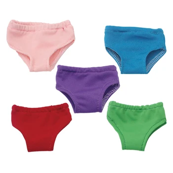 

18 inch Girls doll clothes underpants Quality cotton panties American newborn accessories Baby toys fit 43 cm baby dolls c323