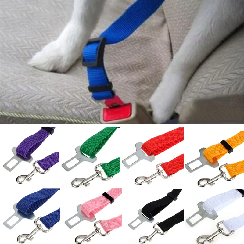 

safety belt for dog seat belt cover Car Styling 1PC Vehicle Car Seat Belt Seatbelt Lead Clip Pet Cat Dog Safety Car Pet