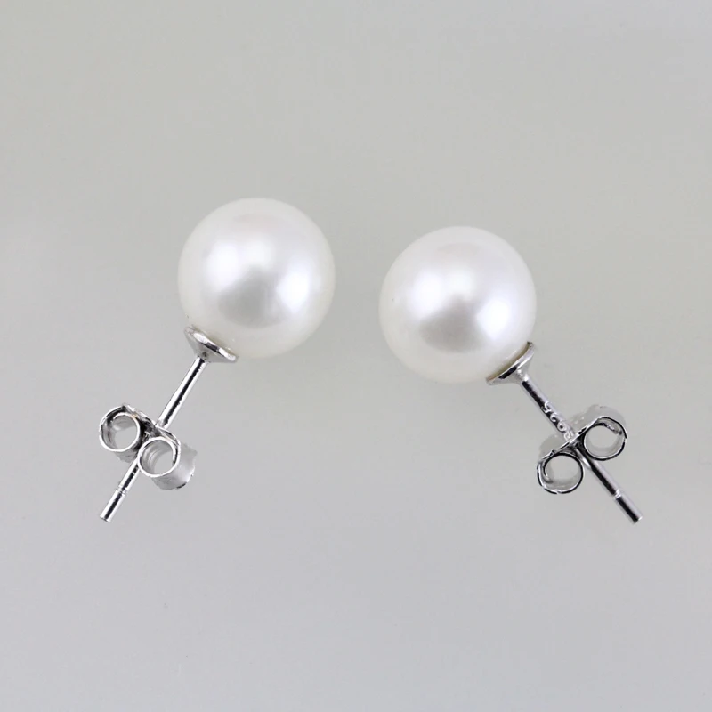 Genuine Freshwater White Pearl Earring Baby S Earings For Genuine Freshwater White Pearl Earring Baby S Earings For Kids Brithday Gifts 4 8mm Aaa Stud Women In Earrings From Jewelry