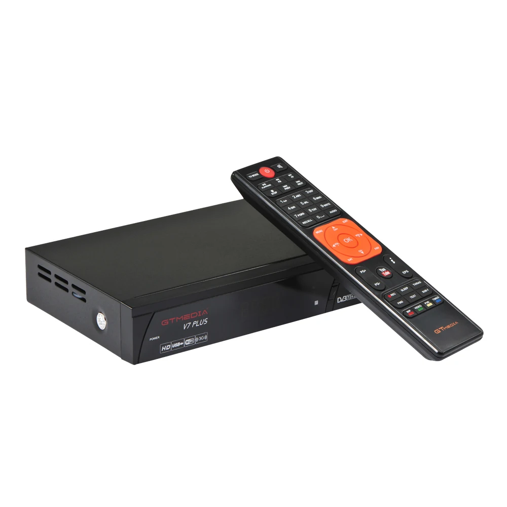 GTmedia V7 Plus Combo DVB-T2 DVB-S2 спутниковый ресивер Поддержка H.265 PowerVu Biss ключ Ccam Newam Youtube USB Wifi 1080P full HD