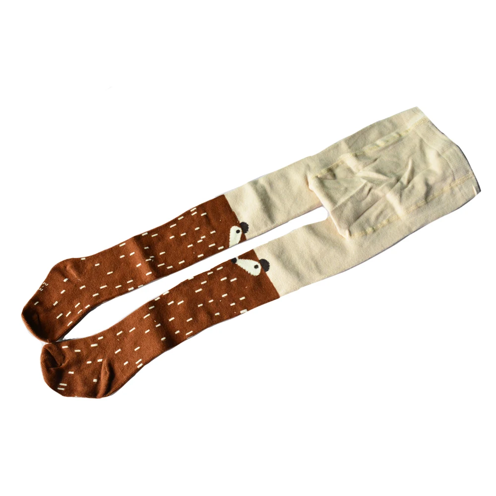 Spring Autumn Baby Pantyhose Boy Girls Children's Cotton Tights Kawaii Animal Pantimedia Fashion Fox Stockings