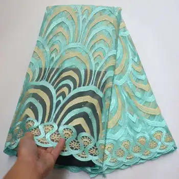 

New Arrival French Lace Fabric African Stones french tulle lace fabrics High Quality Net Lace Nigerian Material Dress XDR02