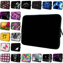 Черный мягкий чехол на молнии для ноутбука 17 15 13 14 12 10 7 дюймов, защитный неопреновый чехол для компьютера hp Asus Macbook Air Pro 11 13,3