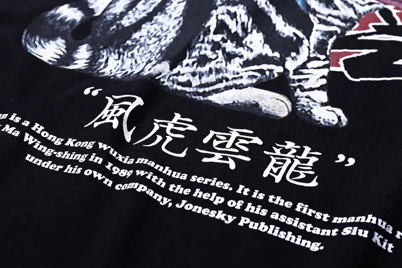 Japanese Samurai Cat Printed Tshirts 6
