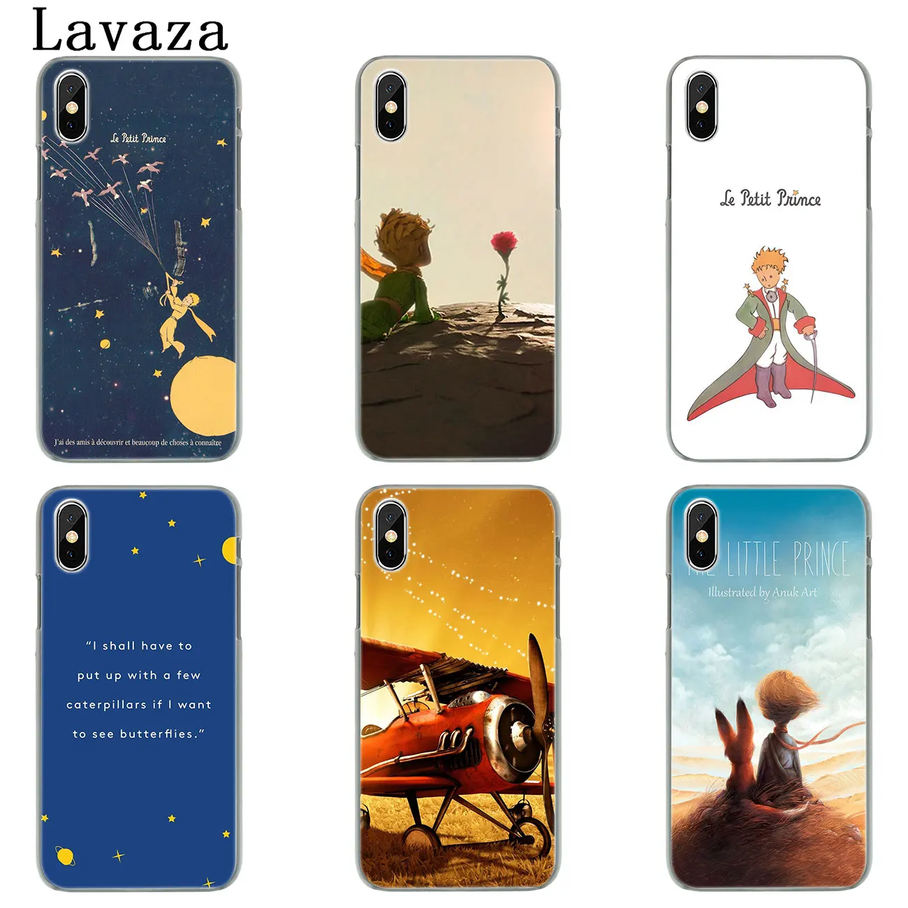 Твердый чехол для телефона Lavaza The Little Prince Rose fox iPhone XR X XS 11 Pro Max 10 7 8 6 6S 5 5S SE 4S