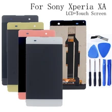 Suitable for Sony Xperia XA LCD digitizer components for Sony Xperia XA F3111 F3113 F3115 LCD monitor repair parts+ free tool