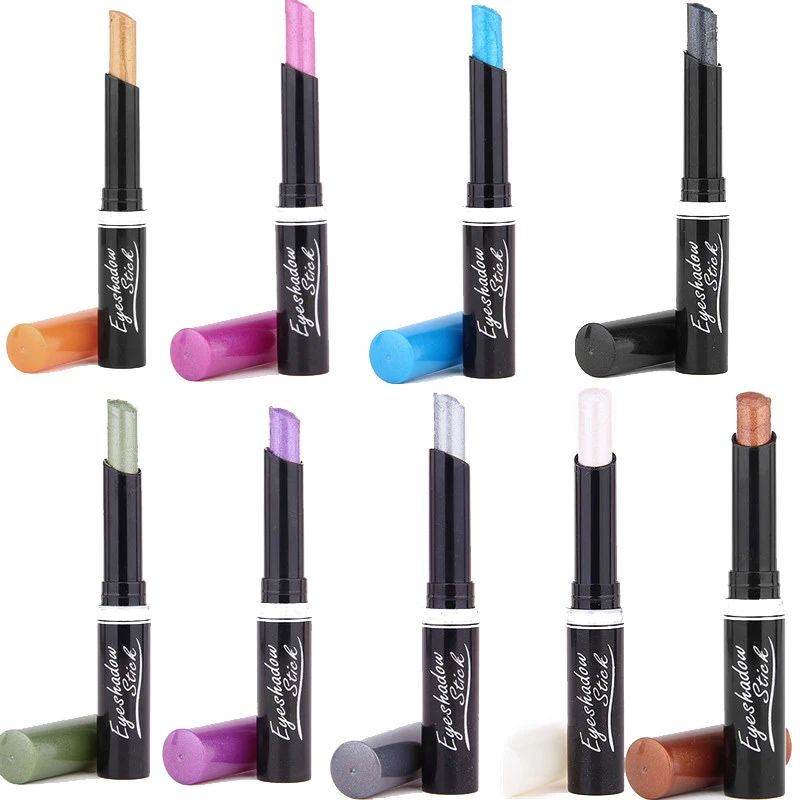 1pc Fashion Eyeshadow Pencil Luminous Shimmer Natural Eyeshadow Stick