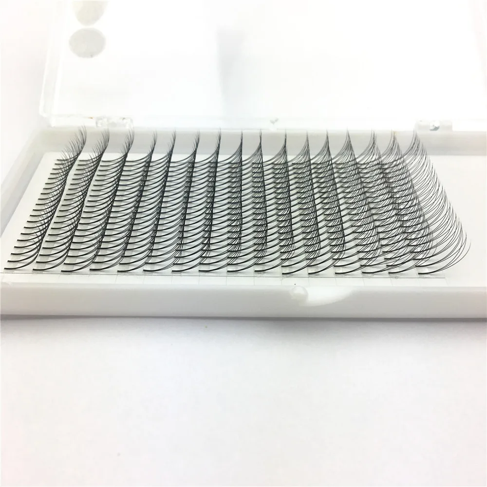 

Lashes 16 Lines Premade Volume Lashes 3d Fans Russian Volume Eyelash Extension Short Stem Semi Permanent Pre Made Volume Fans