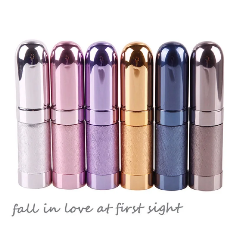 

1pc 6ml Perfume Bottle Parfum Pump Cosmetic Container Travel Scent Pump Spray Case Portable Refillable Atomizer Storage Bottle