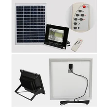 25 Вт 40 Вт 60 Вт 100 Вт Светодиодный светильник на солнечной батарее Открытый водонепроницаемый прожектор светильник s сад Высокий люмен Фокусировка рабочий светильник ing DC12V лампа светодиодный светильник