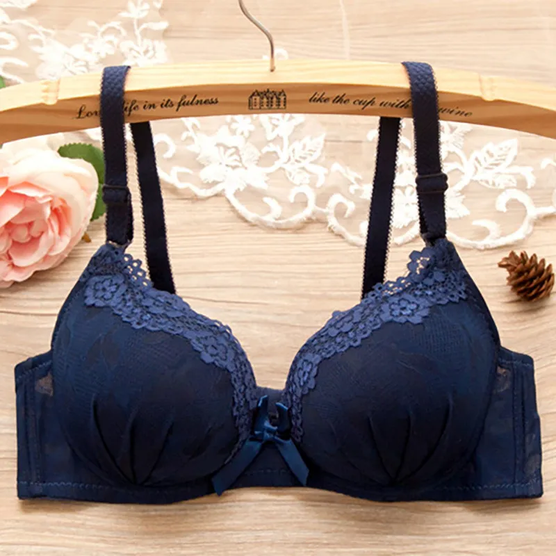 

Fashion Lace Floral Bralette Bras Sexy Women Wire Free Bra Lingerie Underwear