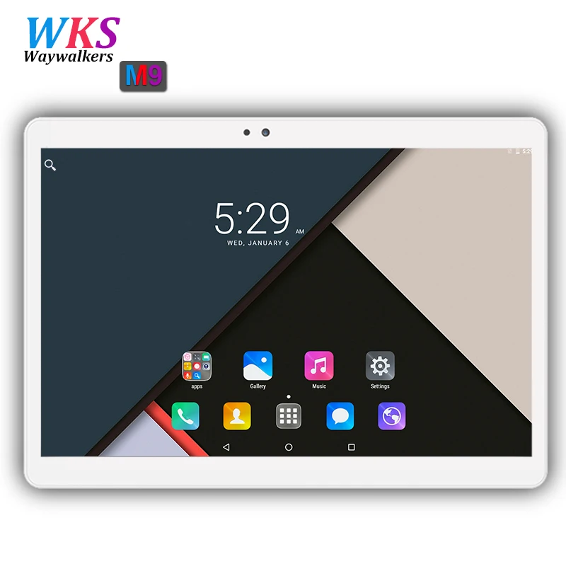 2018 Global 10 1 дюймов Восьмиядерный 3g/4 г LTE Tablet pc 4 ГБ + 64 1920*1200 ips Экран gps Android 7 0 Планшеты