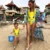 2019 Ver&atilde;o Bonito Fam&iacute;lia Pai-Filho Swimwear One-Piece Ternos Menina/das Mulheres Impresso Swimwear Beach Wear mai&ocirc;