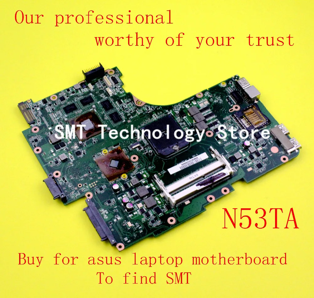 

Wholesale REV:2.0 For ASUS N53TA N53TK N53T laptop motherboard, 100%Tested and guaranteed in good working conition!