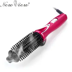 NewView брода щетка для волос Электрический многофункциональный волос, бигуди, щипцы для завивки выпрямитель для волос гребень Инструменты