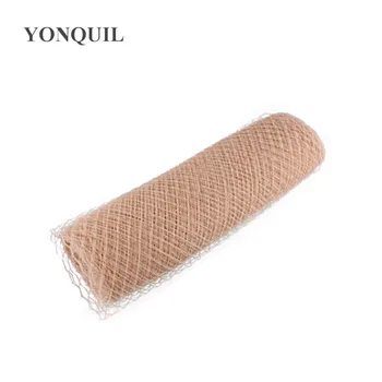 

28 Colors 10"25CM khaki Birdcage Veil women fascinators Veiling Millinery bridal mesh netting DIY Hair accessories 10yard/lot
