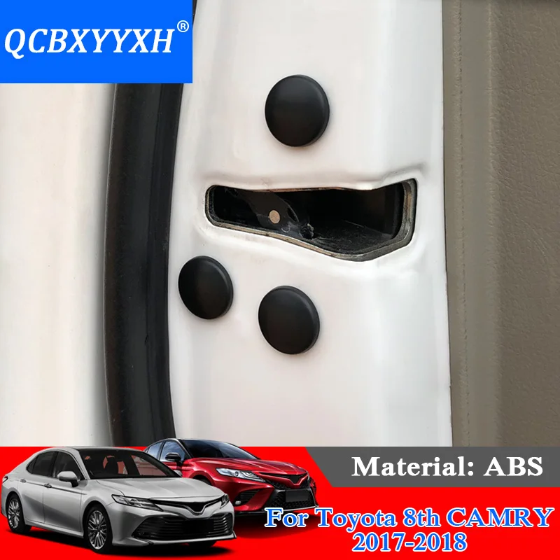 QCBXYYXH 12 шт./лот автомобильный Стайлинг ABS замок для двери автомобиля Защита от