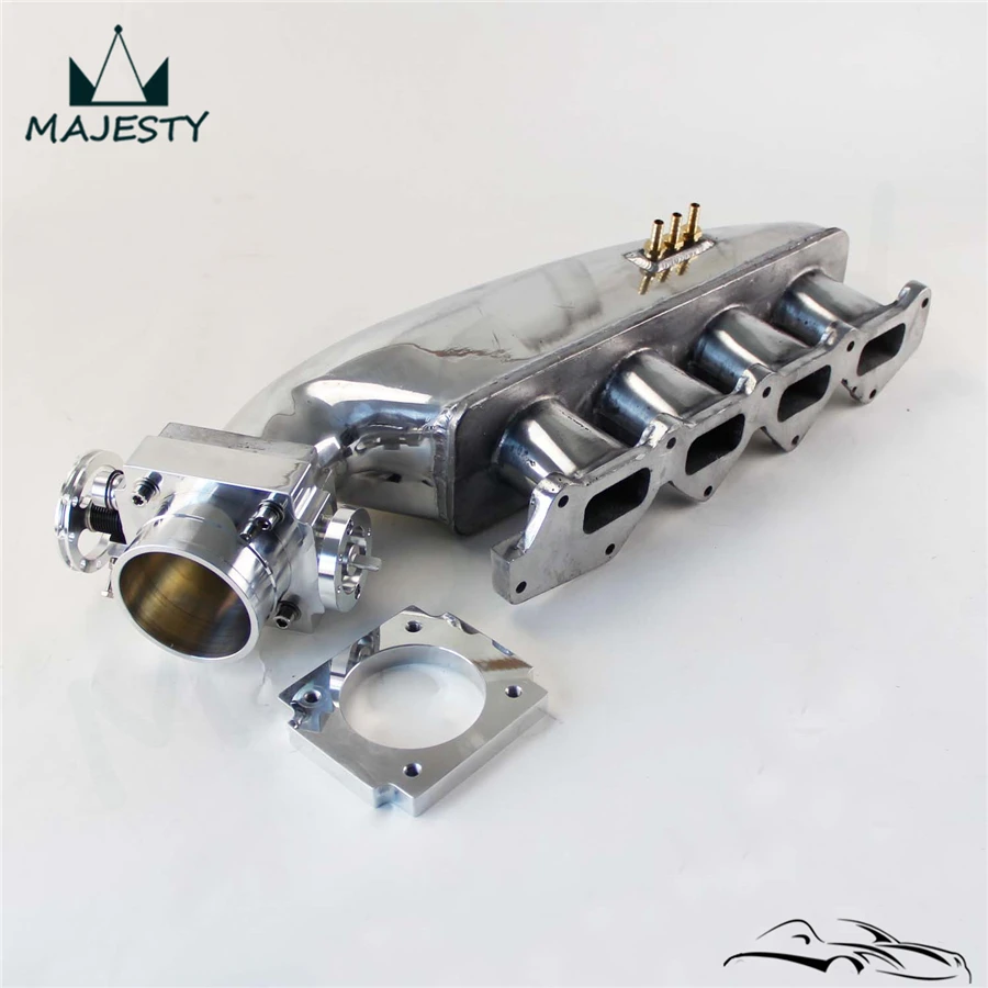 For Mitsubishi Lancer Evolution CE9A EVO 1 2 3 4G63 Polished Intake Manifold