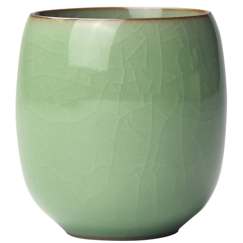 Лунцюаньский Селадон образец чашки чая керамическая креативная чашка кунг-фу чай лед, чтобы взломать мастер чашка, чашка noggin специальный пакет почты