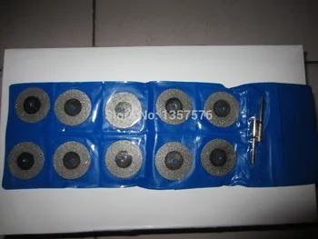 

FREE SHIPPING 30''10pcs/ bag GH313 Diamond gold wood bone gemstone dental cutting grinding stone blade cutter glass electric saw